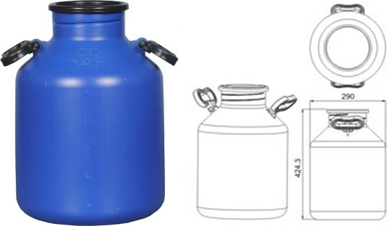 GALAO DE LEITE 30L AZUL