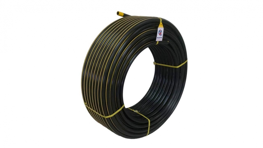 MANGUEIRA POLIET PTA.AMA 1POX2.0MM 100MT