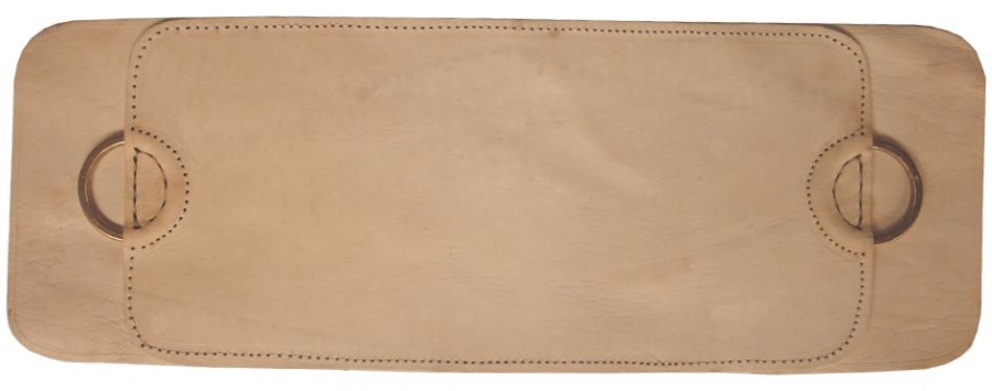 TRAVESSAO 23CM TANINO LARGO C/ABA METAL