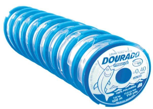 LINHA PESCA DOURADO 0.45 100M C/20