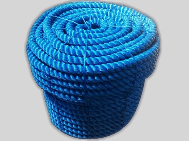 CORDA TORC POLIETILE AZUL 28MM ROL/38KG
