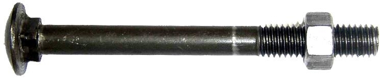 PARAFUSO FRANC C/PORCA I  3/8 X 5 1/2 50