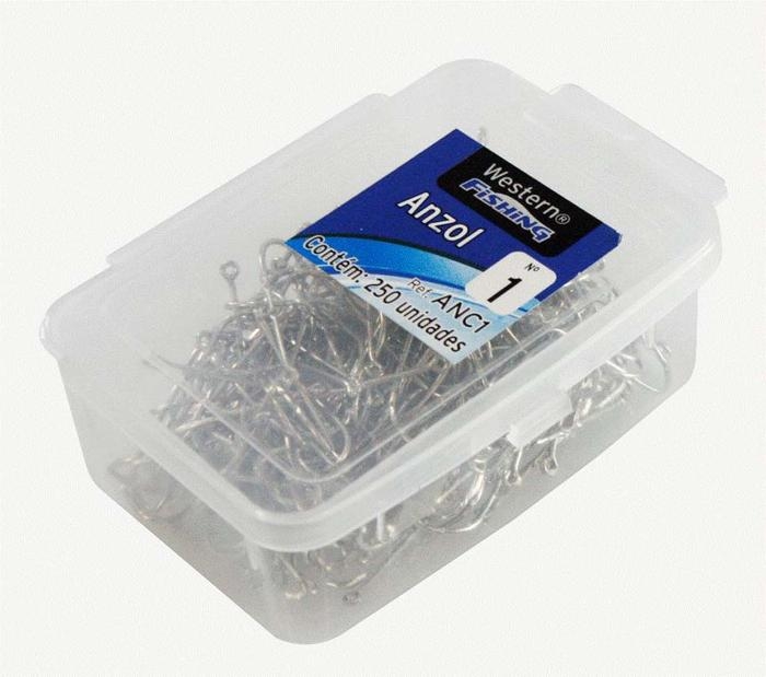 ANZOL PESCA WESTERN CX Nº1 C/250