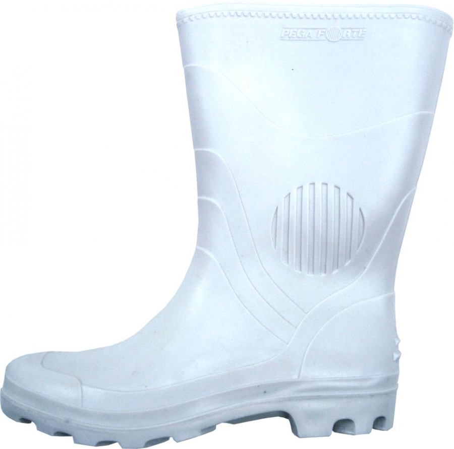 BOTA BORRACHA BRANCA Nº 45