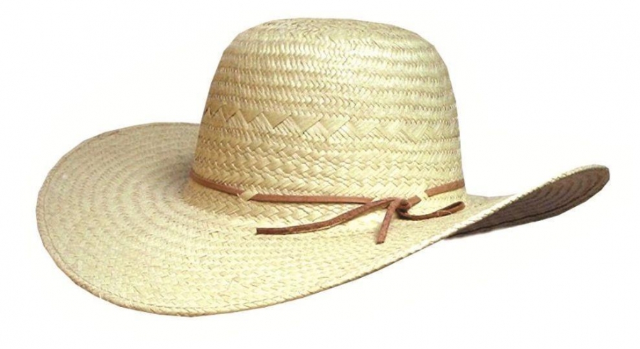 CHAPEU CARNAUBA PALHA FINA C/ ARAME