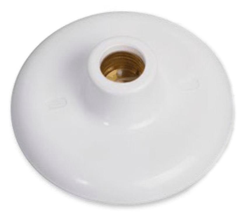 PLAFON BOCAL PORCELANA BR 100W C/12
