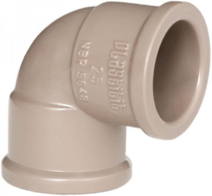 JOELHO SOLDAVEL 90 DE 40MM PT/25