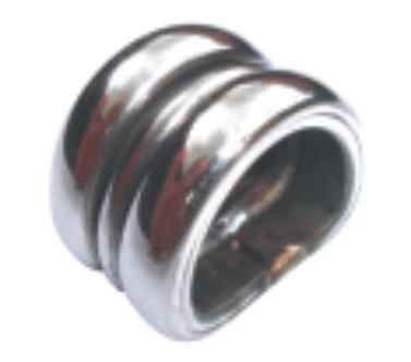 VIROLA TRIPLA INOX PT C/30