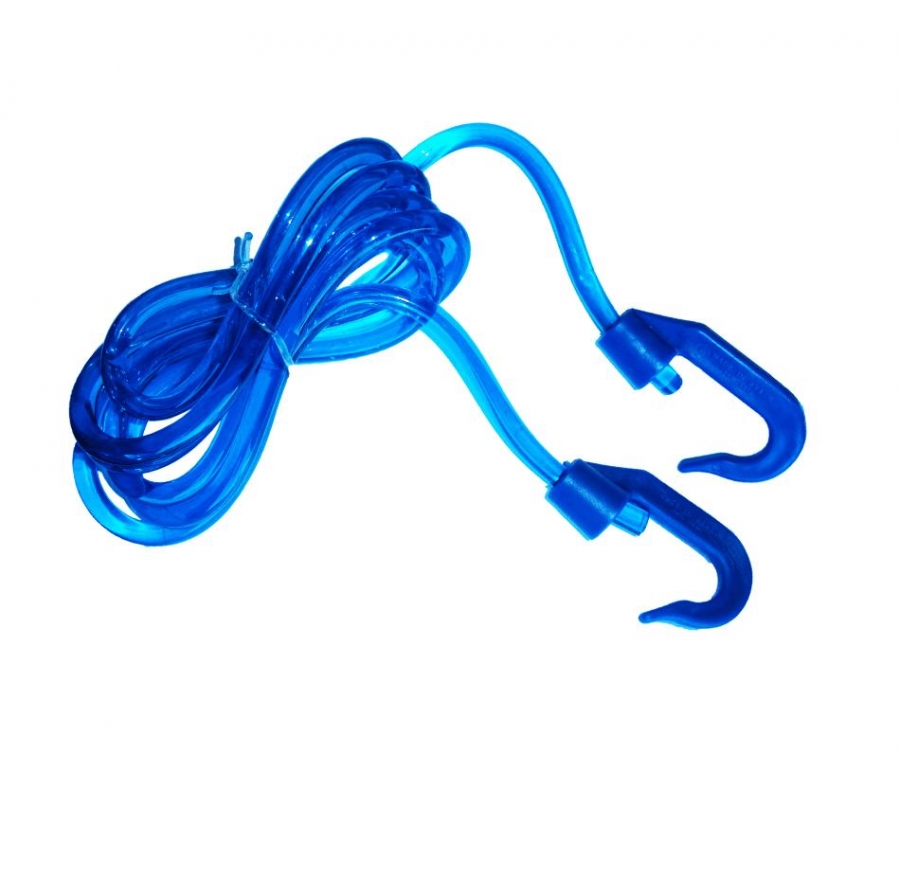 CORDAO ELASTICO SILIC C/GANCHO 1,5MT C10
