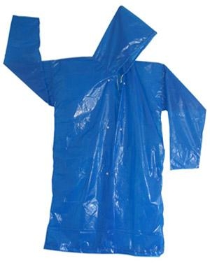 CAPA CHUVA PEDEST ADULT AZUL