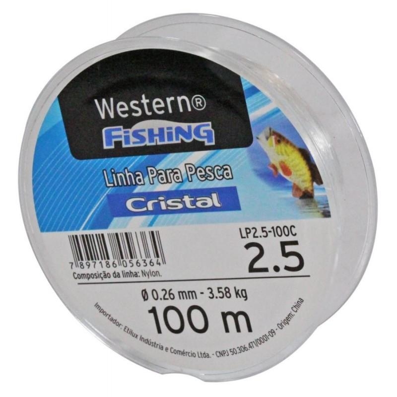 LINHA PESCA CR 26MM-3.58KG 10RL 100M