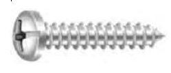PARAFUSO PN FC AA 6,3X45 RI ZIN CX/200