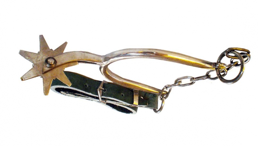 ESPORA ROSETAO INOX C/CORREIA