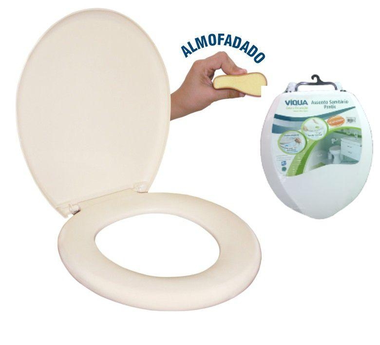 ASSENTO SANITARIO ALMOFADADO BRANCO
