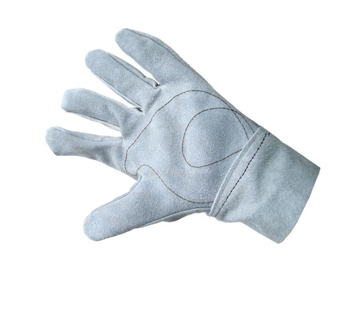 LUVA RASPA PUNHO LONGO 32CM PT C/10